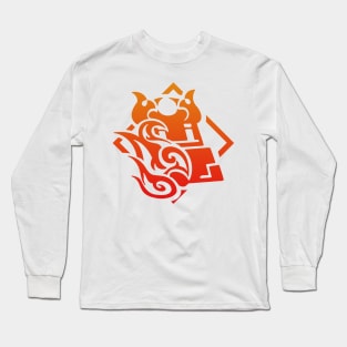Genshin Impact Thoma Emblem Long Sleeve T-Shirt